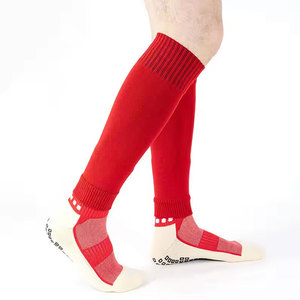 Jambières tricotées rouges, couleur unie, épaisseur moyenne, pour garder au chaud, usage quotidien, design extensible et sans couture pour femmes - Product Image 1