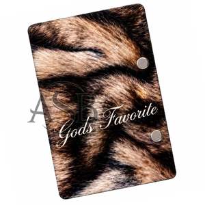 God's Favorite - Placas acrílicas religiosas para pestañas con estampado de piel, sostenibles, con logotipo personalizado, para extensiones de pestañas, OEM - Product Image 5