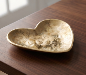 Plateau en métal au design romantique, texture moulée, pour cuisine et salle à manger, ensemble d'articles de vaisselle, fournisseur pour commandes en gros - Product Image 3