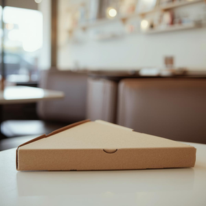 Prix d'usine, bonne qualité, écologique, recyclable, carton ondulé, taille personnalisée, boîte à pizza en forme de triangle, fabriqué au Vietnam - Product Image 6