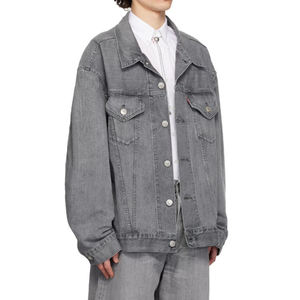 Private Label Men Winter <b>Jackets</b> Oem Service Men Jeans <b>Jackets</b> Adults Wear Men Jeans <b>Jackets</b> - Product Image 2