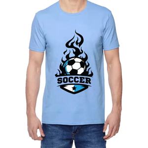 Vente en gros OEM, t-shirts pour hommes de haute qualité, 100% coton, impression de logo personnalisée, respirants, séchage rapide, emballage premium - Product Image 3
