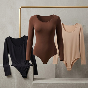 Wholesale Y2K Women Jumpsuit New Summer Custom Logo Full Sleeve Streetwear <b>Bodysuits</b> Romper Casual Vintage Dresses for Women - Product Image 3