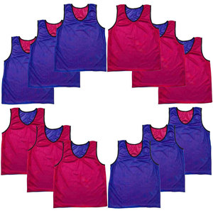 Petos de Entrenamiento Reversibles Personalizados |   Chaleco de Entrenamiento de Doble Capa de Malla para Fútbol |   Chalecos de Práctica de Dos Colores |   Ropa Deportiva para Equipos - Product Image 6