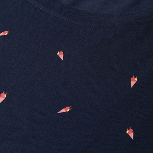 T-shirt col rond pour homme en coton respirant, conçu pour un confort quotidien et un style simple et épuré, coupe classique. - Product Image 6