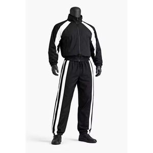2026 Wholesale Sweat <b>Wind</b> <b>Breaker</b> Suits Screen Printed Full Zip Tracksuits Nylon Custom Mens Reflective Windbreaker Set - Product Image 1