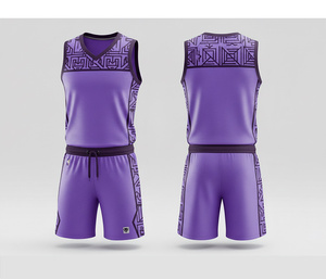 Custom Basketball Uniform Set Quick Dry Breathable <b>Polyester</b> Jersey And <b>Shorts</b> Team Sportswear For Men Women Youth - Product Image 6