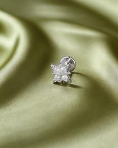 Pendientes de Plata de Ley 925 con Moissanita de Corte Brillante en Varios Tamaños, Personalizables, Regalo para Mujeres y Hombres, para Bodas y Fiestas - Product Image 3