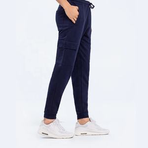 กางเกงจ็อกเกอร์ผู้ชายดีไซน์ล่าสุด ผ้าฟลีซ สำหรับฤดูหนาว เป็นมิตรกับสิ่งแวดล้อม รับผลิตตามแบบ OEM - Product Image 2