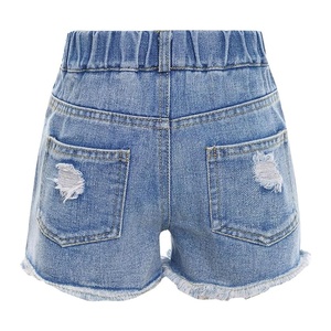 Pantalones Cortos de Primavera para Mujer, Cintura Media, Corte Regular, Satén de Poliéster/Algodón, Botones, Lavado Claro, Casuales, Transpirables, Estilo Vintage, Gran Venta - Product Image 5