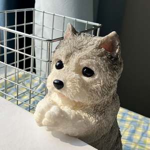 ของเล่นจำลอง TPR รูปมือวาด ลูกสุนัข ของตกแต่ง งานฝีมือ มีม ชิวาวา ชเนาเซอร์ ของเล่นคลายเครียด - Product Image 2