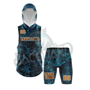 Nuevo Diseño, Uniforme de Fútbol Americano Personalizado, 100% Poliéster Transpirable, Ligero, Talla Grande, Diseño de Verano - Product Image 4