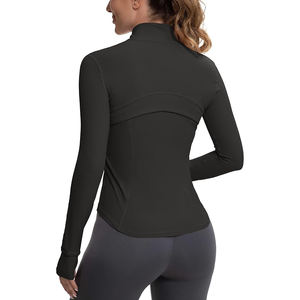 Chaqueta Deportiva Activa para Mujer, de Nailon, Ajustada, Elástica, Transpirable, Ligera, con Cierre - Product Image 4