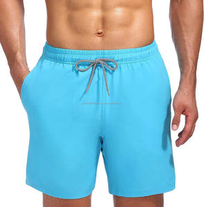 Nuevos pantalones cortos de tabla de natación para hombre, pantalones cortos para correr, bañadores, Bañadores, playa, Verano - Product Image 1