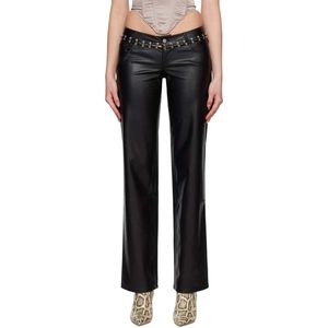 Black Canvas Winter Streetwear <b>Pants</b> Custom Mid Waist Cross-<b>pants</b> Breathable Eco-Friendly High Quality Women's - Product Image 6