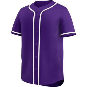 Maillots de baseball Elite Game Day en polyester premium avec zones de refroidissement stratégiques, coupe à manches raglan pour une liberté de mouvement totale - Product Image 2
