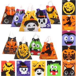 Sacchetti con coulisse per dolcetti e decorazioni festive per feste di Halloween - Product Image 1