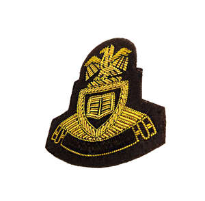 Nouveaux badges brodés au design original, faits à la main avec du fil de métal, fabriqués au Pakistan, forme et taille personnalisées - Product Image 4