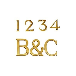 Letras y Números de Metal Cepillado de Acero Inoxidable, Logotipo Personalizado Cortado con Láser, Letrero de Pared para Recepción - Product Image 2