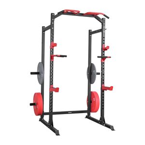 Jaula de Potencia Multifuncional con Altura Ajustable, Equipo de Gimnasio en Casa para Entrenamiento de Sentadillas y con Barra - Product Image 1