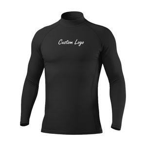 Camiseta de Compresión de Manga Larga Personalizada para Hombre con Protección Solar UPF 50+ UV de Secado Rápido para Surf y Natación - Product Image 2