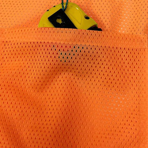 Security <b>Jacket</b> <b>Construction</b> High Visibility Multi Pockets Colorful Reflective Safety <b>Work</b> Vest - Product Image 4