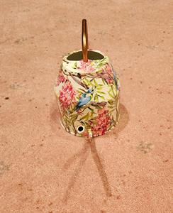 Arrosoir élégant à imprimé floral rose pour plantes d'intérieur et d'extérieur, jardin, balcon, arrosoir décoratif, article cadeau - Product Image 6