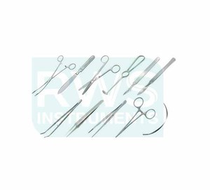 RWS INSTRUMENTS Set de Entrenamiento de Sutura para Amputación, Instrumentos Quirúrgicos con Certificación CE Clase II ISO13485 - Product Image 3