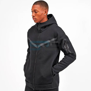 Chaqueta Deportiva 2 en 1 Personalizada con Logotipo de Marca Privada, Unisex, de Invierno, Color Sólido, Ligera, Impermeable, Diseño Deportivo, Mezcla de Poliéster/Algodón - Product Image 4