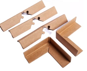 Protector de Esquinas de Papel Ligero en Forma de V, Proveedor Mayorista para Embalaje de Cartón y Protección de Almacenamiento, Protector de Esquinas Resistente - Product Image 1