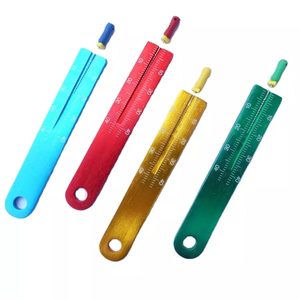 Reglas de Acero Inoxidable para Endodoncia, Escalas de Medición, Regla de Dedo para Endodoncia, Herramientas Dentales Reutilizables, Autoclavables - Product Image 6