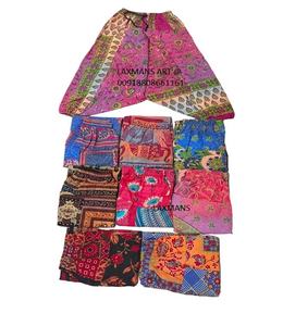 Kantha imprimé coton sarouel sarouel pyjama coton pyjama indien népalais coton patchwork pyjama bohème pantalon - Product Image 1