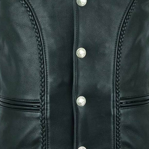 Nouvelle Arrivée 2026 – Gilet en Cuir Véritable à Faible MOQ, Fabrication Professionnelle, Idéal pour l'Hiver, Gilet en Cuir Tendance à Vendre - Product Image 5