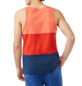 Débardeur de sport pour homme, colorblock, sans manches, vêtements de fitness avec logo, impression personnalisée et sélection de taille flexible - Product Image 6