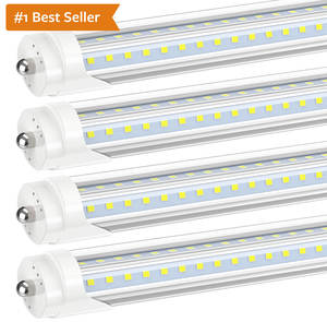 Продается 10000 + Т8 трубчатый светильник 8 футов V-образный трубчатый светодиодный светильник 45 - 90 Вт FA8 одноконтактный светодиодный светильник T8 T10 T12 8 футов 2,4 м Светодиодная лампа ETL OEM - Product Image 1