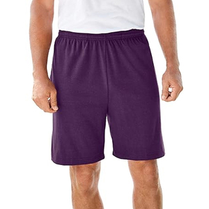 High Quality Plain Men Cotton Shorts Elastic Waist Summer Casual Lounge Shorts OEM Custom Logo Wholesale Bulk - Product Image 3