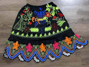 Faldas Bordadas de Estilo Nuevo para Mujer, con Diseños de Bordado Micronésico, Transpirables, de Algodón Natural de Alta Calidad, con Estampados Hawaianos - Product Image 6