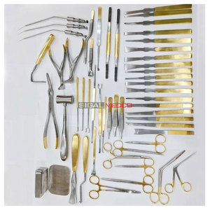 Juego de Instrumentos Quirúrgicos para Rinoplastia, 82 Piezas, Kit Profesional de Cirugía Plástica Nasal, Acero Inoxidable, Manual, Operación Cosmética ORL - Product Image 3