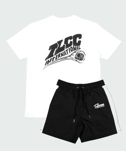 2025 New Arrival Men's Casual Short Sets Breathable Two-Piece <b>Track</b> Suit with Round Neck <b>T</b>-Shirt Shorts Quick Dry Plus Size - Product Image 3