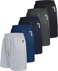 Pantalones Cortos Deportivos Transpirables para Hombre, para Correr, Gimnasio, Fitness, con Logotipo Personalizado, 5 Pulgadas, Casuales - Product Image 1