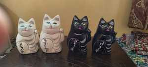 Wholesale Resin Cute Kitten <b>Miniature</b> Model Doll House Landscape Decor Figurine Handmade DIY Decor Atmosphere Props - Product Image 4