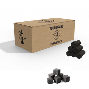 Carbón Vegetal Negro 100% Natural de Cáscara de Coco para Shisha/Hookah, Premium, OEM, Marca Privada, Fábrica de Indonesia, Larga Duración - Product Image 1
