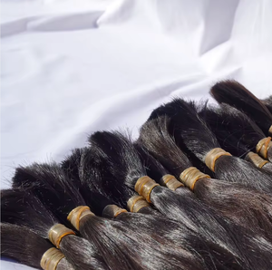 HAIR4WIG Peluca Judía Kosher con Cabello Brasileño de Una Sola Capa, Extensiones de Cabello Tejido, Estilo Negro - Product Image 2