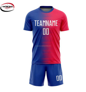 ชุดเสื้อฟุตบอลชายและหญิงชุดเครื่องแบบทีมใหม่ชุดฟุตบอลไทยสำหรับผู้ใหญ่2024ออกแบบได้ตามที่ต้องการ - Product Image 3