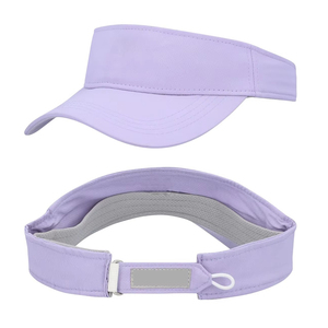 Wholesale Custom Logo Print Back Fitted Elastic Band Blank Unisex Sports Outdoor Adjustable Tennis <b>Cap</b> Visor Hat - Product Image 6
