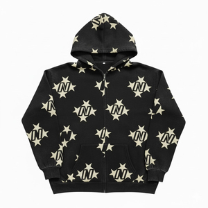 Fabricant de sérigraphie, conception de logo personnalisé, faible MOQ, 400 g/m², haute qualité, 100 % coton, polaire d'hiver, séchage rapide, personnalisé pour hommes - Product Image 6