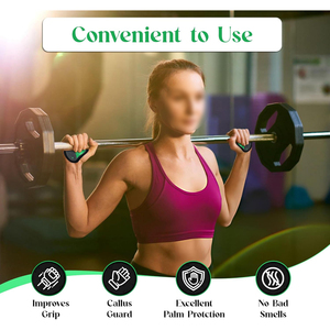 Almohadillas Antideslizantes y Duraderas para Levantamiento de Pesas, Protectores de Manos para Gimnasio, Entrenamiento, Cross Training, Mancuernas, Unisex - Product Image 4