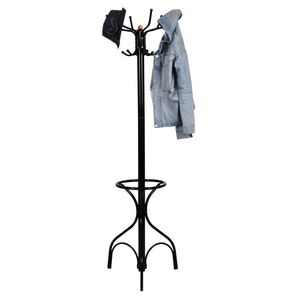 Appendiabiti Vintage in Metallo con Porta Cappelli Stile Retrò - Product Image 1