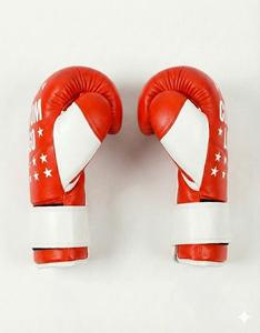 Guantes de Boxeo Profesionales de Cuero con Cordones para Entrenamiento, Logotipo Personalizado, Diseño de Dedos Completos con Absorción de Humedad - Product Image 3