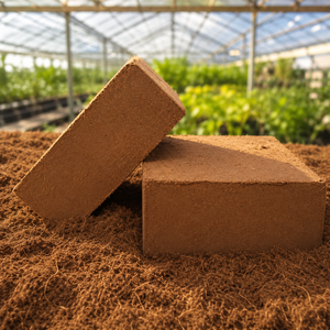 Low EC Coco <b>Peat</b> 5Kg Blocks For Abu Dhabi Landscaping And Irrigation Projects High Expansion 75L Manufacturer India - Product Image 5